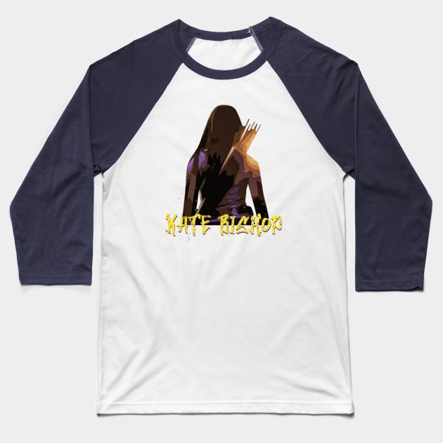 Kate Bishop Hawkeye Baseball T-Shirt by MairlaStore